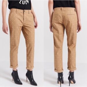 Current Elliott The Confidant Polka Dot Pants